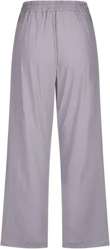 Miniatura 4 de Ceboyel Pantalones capri para mujer para verano, cintura elástica, pantalones de yoga, con cordón, pantalones de lino, pantalones de entrenamiento