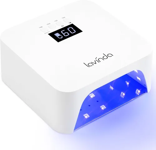 Miniatura 11 de Lavinda Luz UV para Uñas de Gel, Lámpara de Uñas UV LED Profesional 2X Más Rápida Curado Secador de Uñas Luz de Uñas Compatible con Todos los Tipos