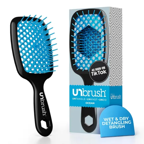 Miniatura 41 de FHI Heat UNbrush - Cepillo desenredante para cepillar sin dolor en cabello húmedo o seco — Cerdas antiestáticas DuoFlex duraderas, mango ligero