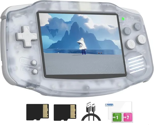 RG34XX Consola de Juegos Portátil Retro Linux Pantalla IPS de 3.4'' 720*480 Tarjeta de 64G 5000+ Juegos Clásicos RG34XX H700 64-bit Batería de