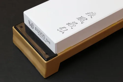 Miniatura 4 de Yoshihiro Afilador de cuchillos japonés Toishi de grado profesional (grano 8000)