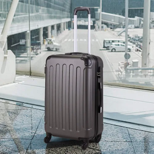 Miniatura 3 de 4 EVER WINNER Juego de equipaje de 3 piezas ABS rígido con rueda giratoria equipaje rígido ligero para bloqueo codificado de viaje 202428 pulgadas