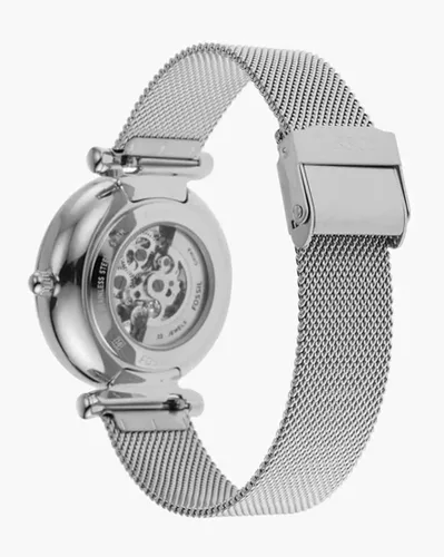 Miniatura 5 de Fossil Womens Watch Carlie 35mm case Size Automatic Movement Stainless Steel Mesh Strap