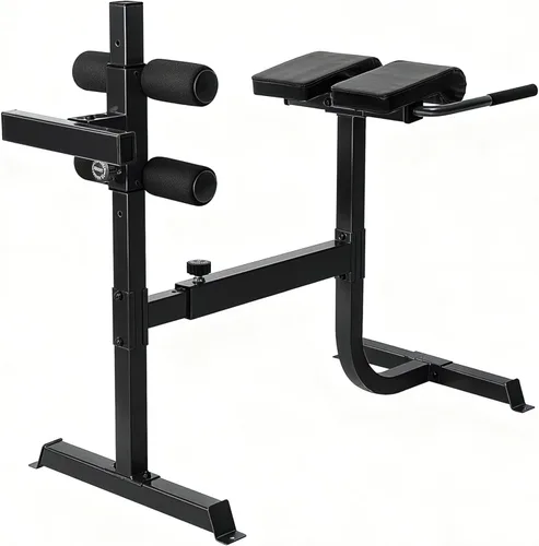 Cap Strength - Silla romana – Banco de extensión de respaldo ajustable para entrenamientos de núcleo y glúteos, capacidad de alta resistencia de 300