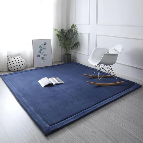 Miniatura 5 de Tapete suave de tatami, tapete antideslizante de espuma viscoelástica, tapete de juego grande para niños, tapete antideslizante para la sala