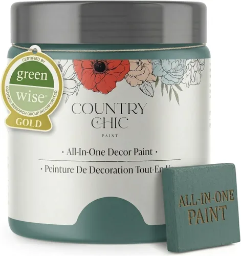 Miniatura 21 de Country Chic Pintura todo en uno estilo tiza para muebles, gabinetes, decoración del hogar, ecológica, acabado mate, imprimación incorporada y capa