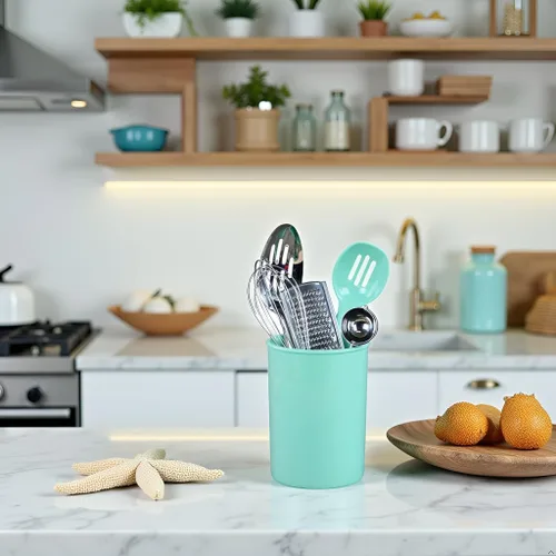 Miniatura 5 de Reston Lloyd Calypso Basics- Almacén multiusos para almacenamiento de utensilios de cocina, encimera de cocina y escritorio de oficina, duradero