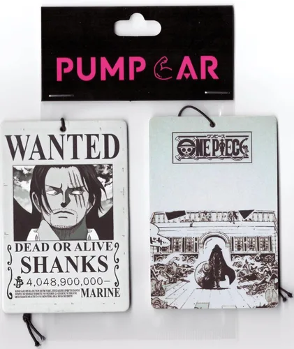 PumpCar - Ambientador de coche de una pieza con aroma a vainilla japonés con vástago colgante de doble cara para espejo retrovisor, accesorios para
