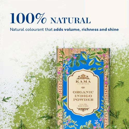Miniatura 2 de Kama Ayurveda Polvo índigo orgánico, 3.53 oz