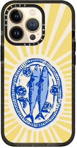 Miniatura 131 de Funda Impact de CASETiFY para iPhone 13 Pro Max con Magsafe - Estuche Claro Cuento de Invierno - Claro Negro Estuche transparente Winter Tale