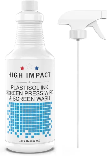 Miniatura 8 de Lavado de pantalla de plastisol de alto impacto, tinta degradante y limpiador para tintas de serigrafía en el fregadero y en prensa, diseñado
