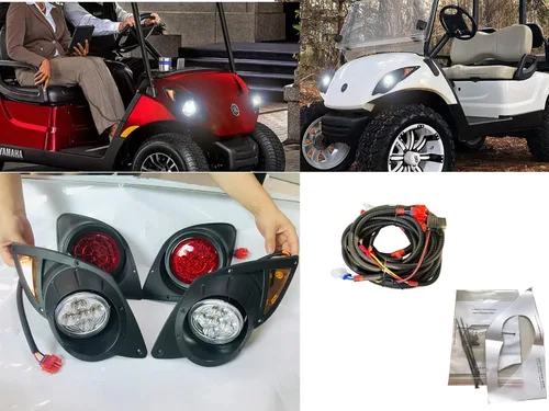 Miniatura 4 de Kit de luz LED Yamaha compatible con carrito de golf con luces traseras LED para Yamaha G29 Drive 2007+