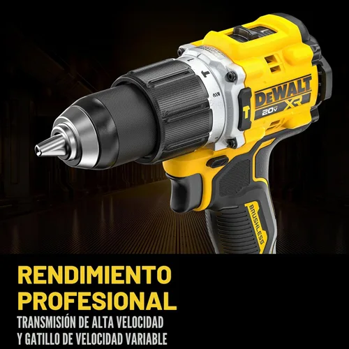 Miniatura 6 de DEWALT Taladro de martillo inalámbrico de 1/2 pulgada sin escobillas MAX XR® de 20 V (solo herramienta) (DCD806B)