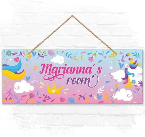 Miniatura 10 de Letrero personalizado con nombre de niña/niño, letrero decorativo personalizado para dormitorio de niños, tienda de campaña de castillo, Navidad
