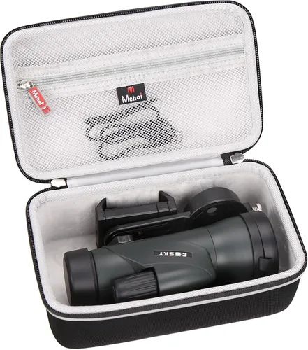 Mchoi Funda para telescopio monocular Gosky de 12 x 55 / Titan 12 x 50 / Pankoo 12 x 50, 16 x 52, 40 x 60 / Viajero 12 x 50 de alta definición y