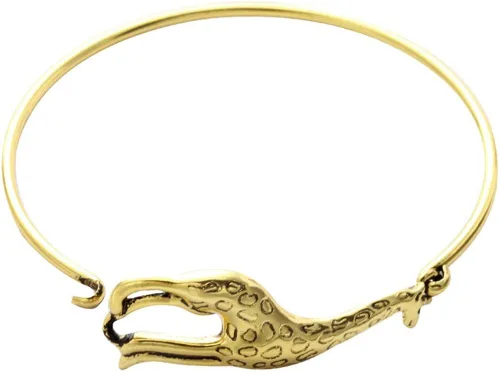 Miniatura 2 de SENFAI Pulsera linda preciosa femenina del brazalete de la jirafa de la joyería en 4