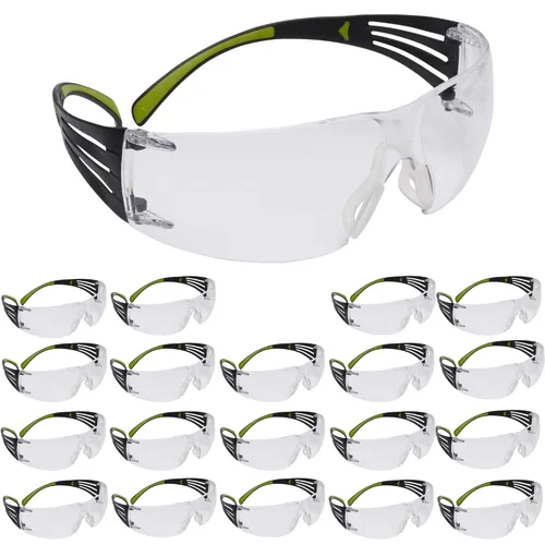 Miniatura 10 de 3M Gafas de seguridad para hombres y mujeres, SecureFit 400, protección ocular ANSI Z87, lente de espejo antiarañazos para interiores y exteriores