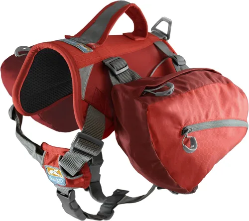 Miniatura 6 de Kurgo Mochila alforja para perro, arnés para perro, paquete de senderismo para perros, paquetes para mascotas para llevar, arnés de chaleco