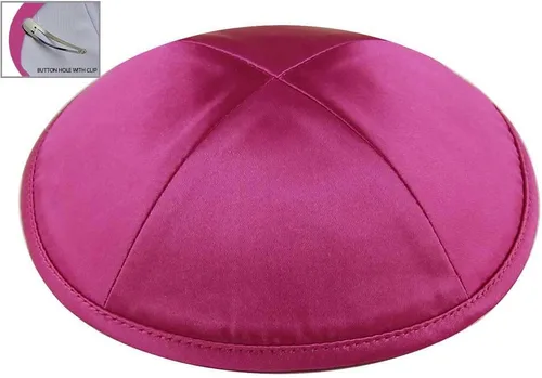 Miniatura 28 de Zion Judaica Deluxe Satin Kippot Bulk Packs Kippas o Kippa Individual Incluye Clips Kipa Gratis