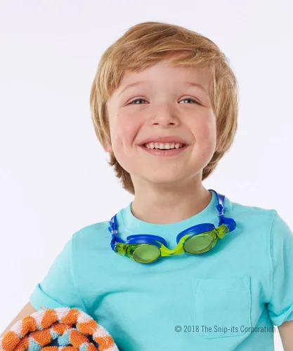 Miniatura 3 de Snip-its Champú de natación natural sin lágrimas de 1 litro para niños, eliminación de cloro Botella con tapa de bomba de calidad de salón
