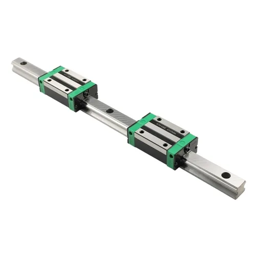 HGR15/HGR20 Square Linear Guide Rail 100-950mm + 2 Slide Block Carriages for CNC Machines(HGH15CA,100mm)