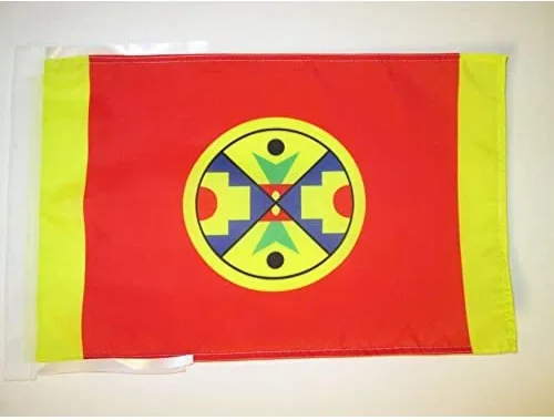 Miniatura 571 de Bandera de México AZ FLAG, 45.7 x 30.5 cm, con cordones - Pequeñas banderas mexicanas de 30 x 45 cm - Bandera de 45.7 x 30.5 cm