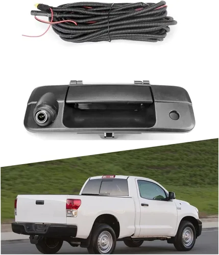 Miniatura 14 de DYRDINSHOW Cámara de Respaldo para Manija de Compuerta Trasera Select para Toyota Tundra 2000-2006 Tailgaters Cámara de Vista Trasera de Reemplazo