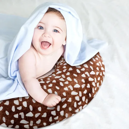 Miniatura 2 de GFU Funda de almohada de lactancia para niños y niñas, funda de almohada de lactancia materna para recién nacidos, funda de almohada suave