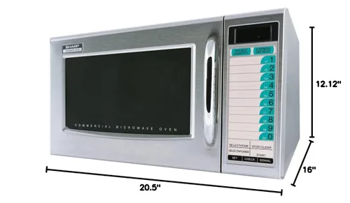 Miniatura 5 de Sharp Horno de microondas comercial de servicio medio (15-0427) Categoría: Microondas, R-21LTF