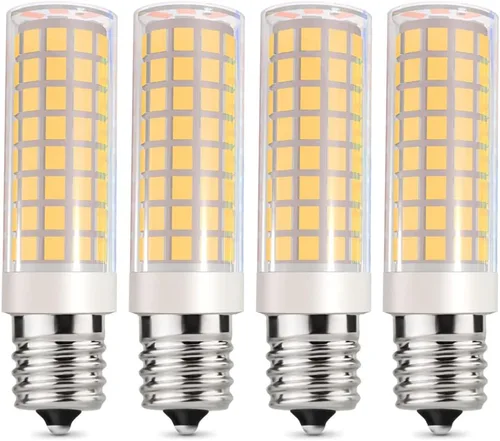 Miniatura 10 de Luz para horno de microondas, bombilla LED E17, base T7, 8 W (equivalente a halógeno de 80 W) sobre encimera, hornos de microondas de 120 V, pieza