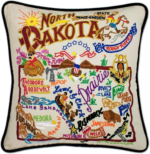 Miniatura 66 de Catstudio Almohada decorativa bordada a mano de Texas