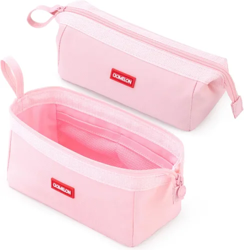 Miniatura 8 de CICIMELON Estuche para lápices de gran capacidad, bolsa para lápices, para la escuela, adolescente, niña, niño, hombres y mujeres Azul