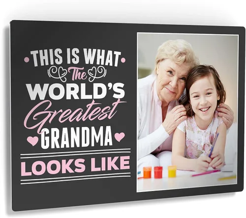 Miniatura 27 de Smile Art Design Decoración de pared personalizada de metal de alta calidad, panel de aluminio rígido brillante HD, coloca tu foto en metal, listo