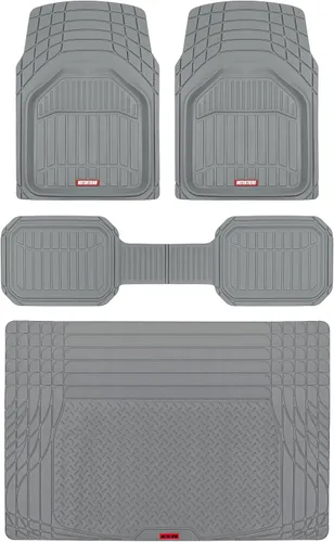 Miniatura 20 de Motor Trend 943-GR FlexTough Defender - Tapetes de piso para coche de próxima generación con contorno profundo y resistentes para coche, SUV, camión