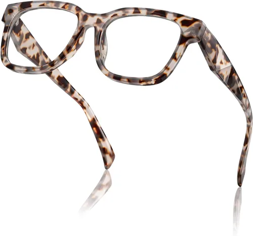 Miniatura 9 de kimorn Lentes de bloqueo de luz azul, antifatiga ocular y protección UV, gafas de marco cuadrado para mujeres y hombres