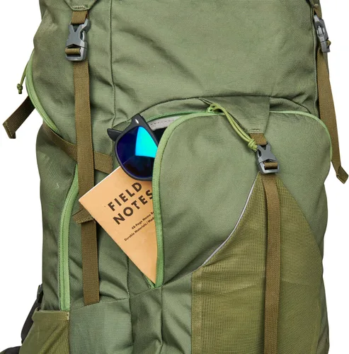 Miniatura 10 de Mochila de senderismo Kelty Asher, capacidad de 18-85 litros, para senderismo, mochilero, paquete de viaje, armazón interno modelo 2023