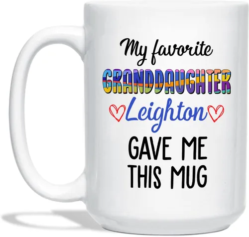 Miniatura 9 de Taza de café personalizada para el mejor abuelo por par, regalo para abuelo, tazas de abuelo, tazas personalizadas para abuelo con nombres de niños