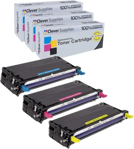 Miniatura 360 de CS compatible Xerox Phaser 6510/WorkCentre 6515 (106r03480) 2 cartuchos de tóner negro para Phaser 6510, WorkCentre 6515 2 negro