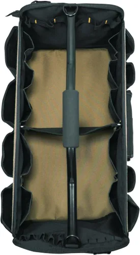 Miniatura 3 de Custom Leathercraft WORK GEAR 1579 - Caja de herramientas de cara suave, 20 pulgadas, parte superior abierta, 27 bolsillos