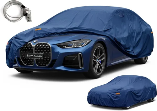 Miniatura 38 de Kaugung Funda de coche resistente para BMW M2 (2019-2024), impermeable, resistente a todo tipo de clima, protección contra el sol, lluvia, polvo