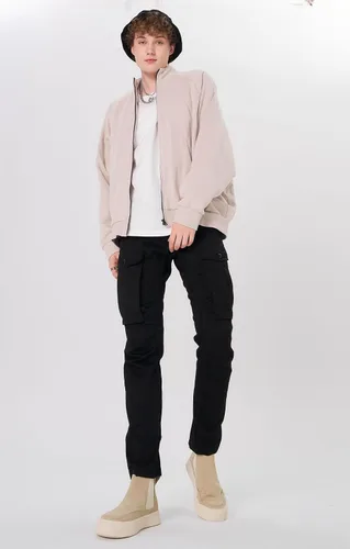 Miniatura 6 de Plaid&Plain Pantalones cargo ajustados con rodillas articuladas para hombre