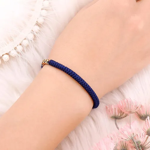 Miniatura 45 de Pulseras tibetanas hechas a mano con cuerda roja para él y ella, pulsera de la amistad, pulsera de la amistad, hilo negro y rojo para protección
