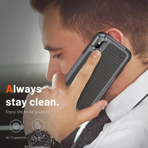 Miniatura 141 de Jeylly Funda para iPhone SE/Funda para iPhone 5S, Exterior de Plástico Duro que Absorbe Golpes + Interior de Silicona de Goma Defensor contra