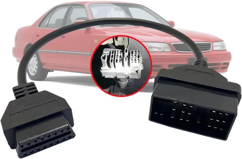 Miniatura 12 de Cable Adaptador OBD1 a OBD2 Compatible con Conector de 3 Pines para Honda, Adaptador de 3 Pines OBD1 a 16 Pines OBD2 para Vehículos Antiguos