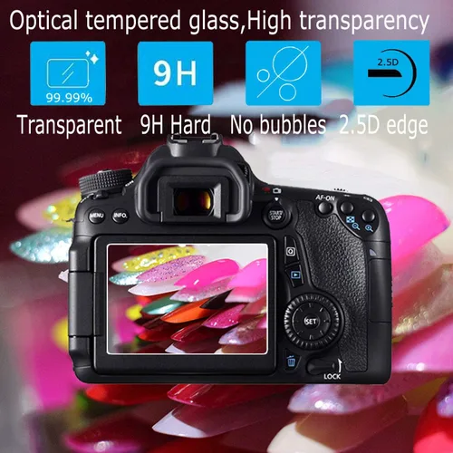 Miniatura 3 de Cubierta de pantalla para Panasonic Lumix FZ80 FZ1000 II TZ95 FZ85 TZ85 TZ90 DMC-GF9 DMC-GF8, película dura de vidrio templado (3 unidades)