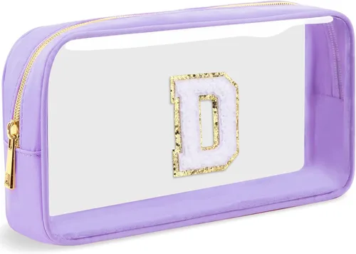 Miniatura 41 de Bolsa de Maquillaje Transparente Pequeña Bolsa de Cosméticos Bolsa de Viaje de Artículos de Aseo Bolsa Transparente con Cremallera Bolso Organizador