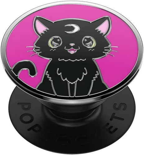 Miniatura 9 de Agarre para teléfono PopSockets con soporte expansible, agarre adhesivo, esmaltado - Yin Yang