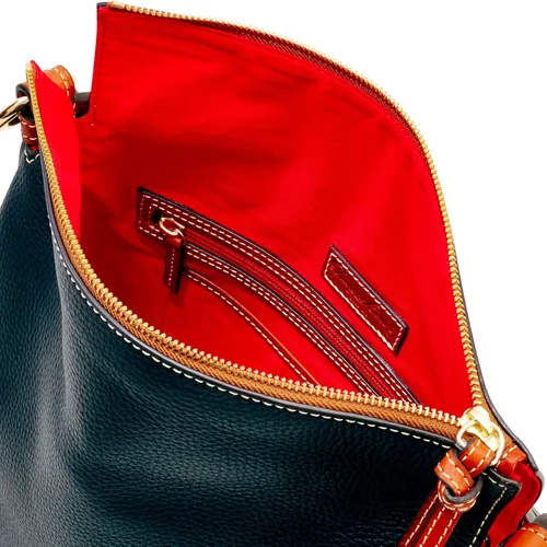 Miniatura 3 de Dooney & Bourke Pebble Grain Twist Strap Hobo Bolso de hombro