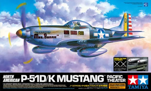 Miniatura 7 de Tamiya Modelos P-51D/K Mustang Modelo Kit