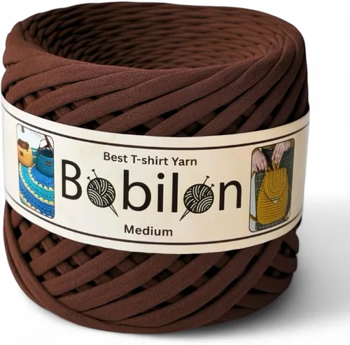 Miniatura 23 de Hilo de Camiseta de Algodón 7-9 mm (0.276-0.354 in) para Ganchillo, Tejido, Macramé, Manualidades DIY – Jersey Soft Ribbon, Fettuccini Zpagetti
